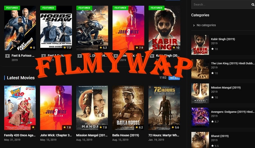 Filmywap in 2022 –Download HD Movies, Hollywood Bollywood Movies